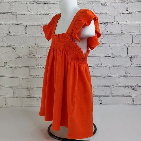 CREWCUTS RUFFLE SLEEVE TOP - Picture 4 of 13